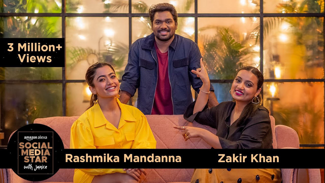 Social Media Star With Janice S03 || E03 @Zakir Khan & Rashmika Mandanna